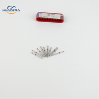 Fraises orthodontiques de haute qualité BR-40F consommables de fraises diamantées dentaires avec mèches de routeur à pointe en carbure de sécurité avancée par Huacera