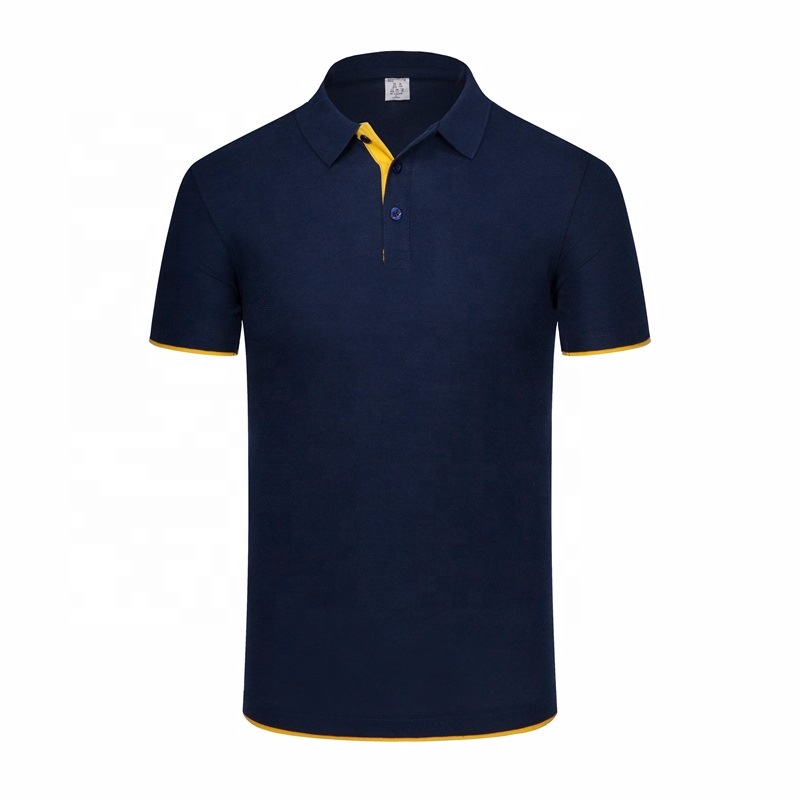 Alimentazione Blu Navy Polo Camicia di Polo T Shirt Camicie Da Golf