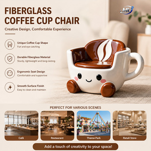 Silla de Espera Temática de FRP, Sofá Escultural, Asientos Personalizados, Muebles Comerciales para Centros Comerciales, Cafeterías y Hoteles - Product Image 6