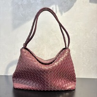 Tas Selempang Wanita Terbaru Model Single Handle, Bahan PU Awet, Ritsleting, Lapisan Poliester, Fashionable untuk Perjalanan