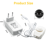 Adaptateur secteur AC 100-240V vers DC 12V 1A 2A 3A 5A 6A 8A 10A avec variateur d'intensité pour bandes LED et pilotes de gradation