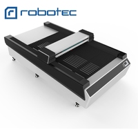 Machine de gravure et de découpe laser Robotec CNC CO2 refroidie à l'eau, type portique, 80W/100W/150W 1325, pour acrylique, pierre, cuir, contreplaqué