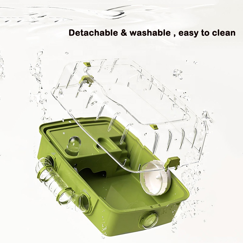 置物 hamham2L Hamster Cage Accessories - DIY Clear Acrylic Hamster Home