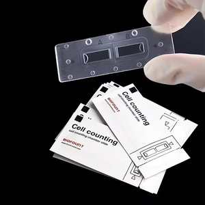 สไลด์นับเซลล์ PMMA โปร่งใส ใช้แล้วทิ้ง สำหรับห้องปฏิบัติการ - Product Image 1
