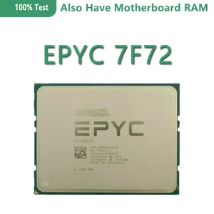 Procesador de CPU <span class=keywords><strong>EPYC</strong></span> 7F72 sin bloqueo 24C/48T 3,2 GHZ 192M 240W 24 núcleos 48 hilos SP3 compatible con la serie H11/H12 1P/2P MBD DDR4-3200mhz - Product Image 2