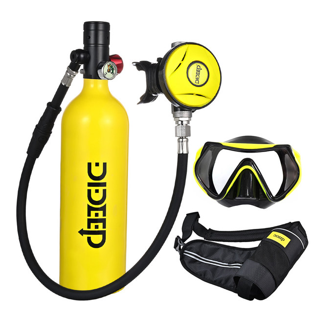 HY Sports X4000 Pro Aluminum Alloy Underwater Breathing Apparatus Professional Deep Diving Lung Equipment Oxygen Tank Diving
