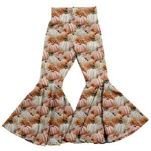 <span class=keywords><strong>Pantalon</strong></span> évasé d'automne pour bébé <span class=keywords><strong>fille</strong></span> 0-16 <span class=keywords><strong>ans</strong></span>, tissu doux imprimé western, taille haute, bas de cloche pour bébé - Product Image 6