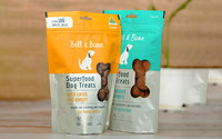 Faible MOQ 100 pièces Sacs personnalisés pour aliments pour animaux de compagnie, sachets souples refermables en papier kraft de qualité alimentaire, anti-odeur