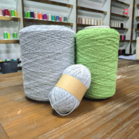Reflective Acrylic Hand Knitting Yarn Reflective Crochet Yarn Bright-colored Knitting Yarn for Thanksgiving Day Christmas Gift