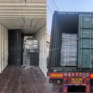 حواجز معدنية محمولة قابلة للتعشيق للتحكم في الحشود وإدارة الطوابير في المطارات والملاعب والحفلات الموسيقية - Product Image 4