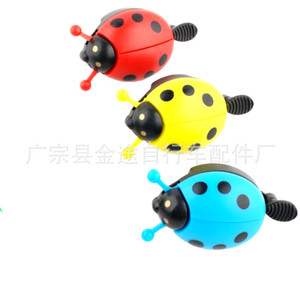 Campana de Bicicleta Beetle Bell Ladybug, Aleación de Aluminio, Rojo, Rosa, Azul, Amarillo, Verde, Colorida, Bocina para Bicicleta, Accesorio para Bicicleta de Montaña y Piñón Fijo - Product Image 4