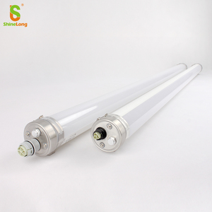 Luminaire tubulaire LED étanche IP69K IP67 IK10 avec capot en PC, détecteur de mouvement, 130lm/w, 4ft, 40w, 60w, 3000k, 4000k, 6000k - Product Image 5