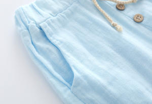 Pantalones de Algodón de Doble Capa de Color Sólido para Niños, Pantalones Casuales de Turquía para Niños, Más Vendidos - Product Image 3