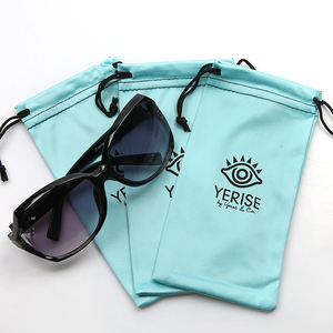 Bolsa de gafas de alta calidad Bolsa de joyería con cordón de logotipo personalizado - Product Image 3