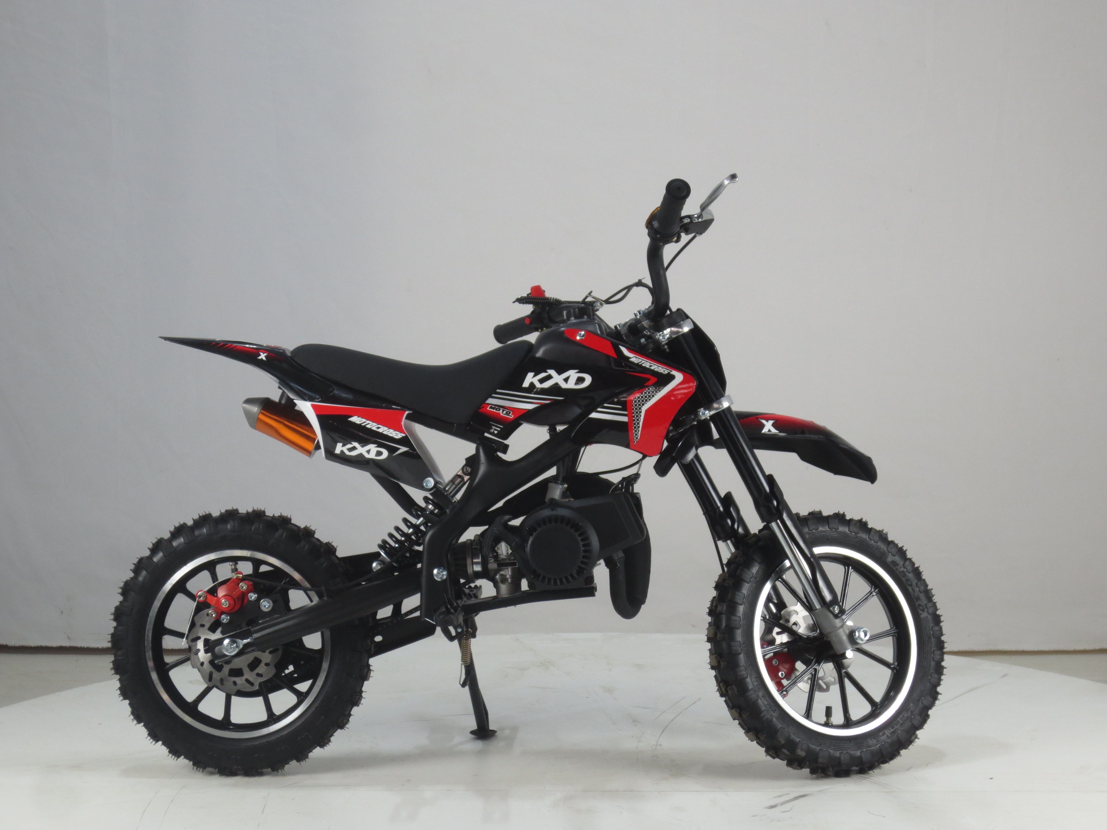 KXD701Aミニダートバイク子供用49CC2ストロークプルスタートミニKXD
