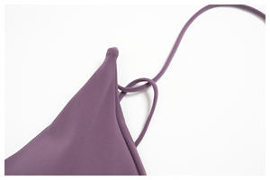 Ensembles de sport pour femmes en gros, vêtements de sport personnalisés, ensemble de tenue de sport pour femmes à séchage rapide, 2 pièces : soutien-gorge de sport dos nu et short cycliste - Product Image 2