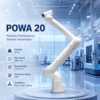 Robot collaboratif PoWa 20, 20 kg, portée de 1,67 m, 6 axes, pour l'entretien des machines, la manutention des matériaux et la palettisation