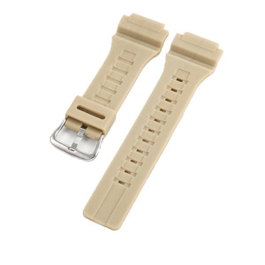 Correa de Resina para Reloj <span class=keywords><strong>Cassio</strong></span> AE-1400 y Correa de TPU de Goma MCW-200H, con Correa Transpirable de 20 mm y Boca Proyectante - Product Image 1