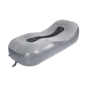 Custom Outdoor Inflatable Air Sofa Bed Waterproof & Anti-Air Leaking Design Sun Lounger with Built-In Electric Pump