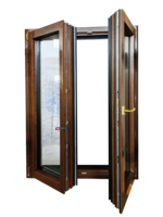 Fenêtre en bois recouvert d'aluminium Penjoy Passive House Standard, certifiée ENERGY STAR, isolation thermique