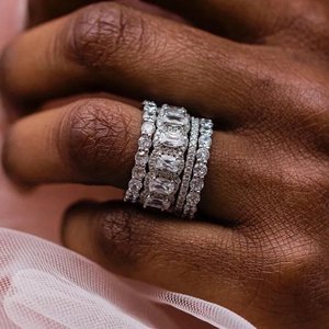 Anello Impilabile da Donna, Elegante e alla Moda, per Uso Quotidiano e Feste - Product Image 2
