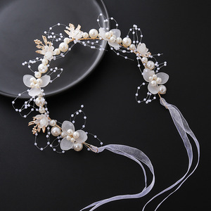 Serre-tête de demoiselle d'honneur, accessoires de <span class=keywords><strong>cheveux</strong></span> pour demoiselle d'honneur, serre-tête de princesse en strass et perles, serre-tête de mariée pour <span class=keywords><strong>mariage</strong></span> - Product Image 1