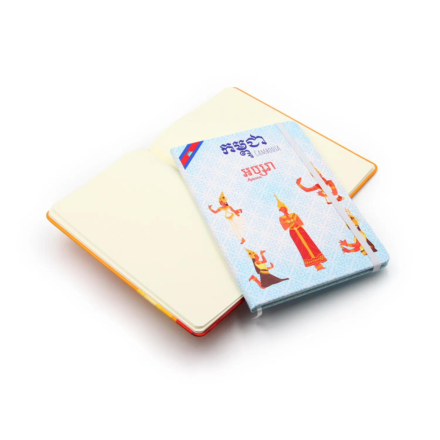 Beliebtes Chile A6 gebraucht a6 Notizbücher für Studenten quadratisch individuell Hardcover elastisches A5 Notizbuch 2024