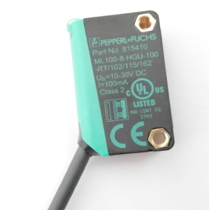 Sensor Fotoeléctrico Difuso Original Pepperl+Fuchs ML100-8-HGU-100-RT/102/115/162 IP67 10-30V Rango de Detección 10-100mm - Product Image 2