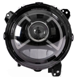 Envío gratuito a PR 18-20 para Wrangler faros LED w/azul a DRL Bar 55112878AE 55112879AE - Product Image 1