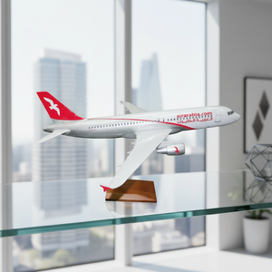 โมเดลเครื่องบินเรซิ่นแอร์อาราเบีย แอร์บัส เอ320 สเกล 1/<span class=keywords><strong>200</strong></span> ความยาว 18.8 ซม. สไตล์รัก สามารถปรับแต่งได้ - Product Image 4