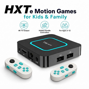 Nuevo Android 10 Smart TV Box 4K AI, Consola <span class=keywords><strong>de</strong></span> Juegos con Sensor <span class=keywords><strong>de</strong></span> Movimiento, 2GB 16GB, WiFi Dual 2.4G 5G, Reproductor Multimedia Interactivo Familiar <span class=keywords><strong>para</strong></span> <span class=keywords><strong>Videojuegos</strong></span> - Product Image 2