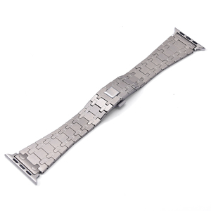 Correa de Reloj de Titanio Puro Jaetium con Cierre Desplegable, Compatible con Apple Watch - Product Image 1