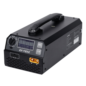 EV-PEAK U1+ Dual Channel Smart Fast Charger 1200W/25A AC Input QC3.0 LiPo/LiHV Battery 6-14S Balance Charger Use - Product Image 1