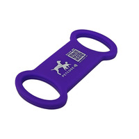 Etiqueta NFC ISO14443A para Collar de Perro, Mini Etiqueta Inteligente de Silicona a Prueba de Agua con Código QR, Etiqueta de Identificación Personalizada para Mascotas