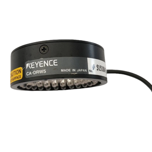 Anneau lumineux LED blanc KEYENCE CA-DRW5 pour systèmes d'inspection par vision industrielle - Product Image 2
