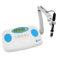 pH-mètre de laboratoire de haute précision -2.00 - 14.00 pour les mesures de pH en laboratoire, testeur de qualité de l'eau