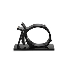 100 pièces/sac plastique Nylon fil câble cordon sangle reliure <span class=keywords><strong>fixation</strong></span> Clip pince gestion support organisateur avec <span class=keywords><strong>autocollant</strong></span> adhésif - Product Image 6