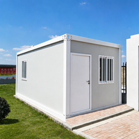 Maison conteneur préfabriquée en kit, bâtiment modulaire étanche à installation rapide pour hôtel, chantier de construction, bureau
