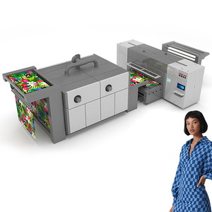 Machine d'impression numérique sur tissu en coton industriel à grande vitesse 8 couleurs avec encre pigmentée Imprimante numérique sur tissu - Product Image 1