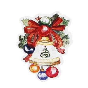 Pegatinas de vinilo con textura de PVC, diseño de alce navideño, personalizables, con purpurina de colores, venta al por mayor, regalo barato - Product Image 4