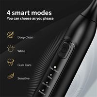 Cepillo de dientes eléctrico sónico y hilo dental 2 en 1 Combo Irrigador oral inteligente recargable para adultos