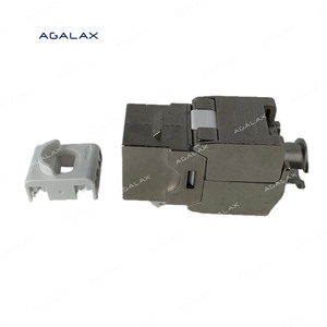Connecteur réseau de haute qualité en alliage de zinc blanc blindé Cat7 Keystone Jack 8p8c <span class=keywords><strong>Rj45</strong></span> Cat6a Module adaptateur réseau Coupleur - Product Image 5