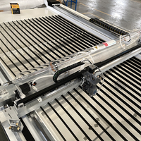 Machine de découpe laser CO2 hybride LM-1325 pour tôles métalliques et non métalliques 300W