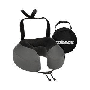 Almohada de viaje <span class=keywords><strong>Evolution</strong></span> S3, ligera en forma de U (<0,5 kg), espuma viscoelástica de secado rápido, tela de poliéster 100%, garantiza el viaje de la cabeza - Product Image 1