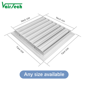 <span class=keywords><strong>Rejilla</strong></span> de Ventilación Exterior de Aluminio, Resistente al Agua y a la Intemperie, para Paredes y Espacios Reducidos - Product Image 3