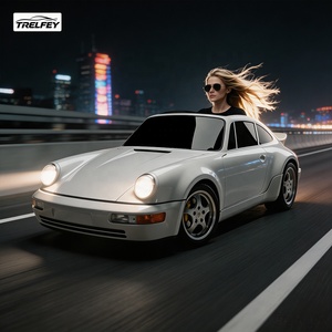 Retro 911 Design Elektrische Drift <span class=keywords><strong>Kart</strong></span> 2500W <span class=keywords><strong>Motor</strong></span> 80km/u 6-zuiger remklauwen voor buitenraceplezier - Product Image 1