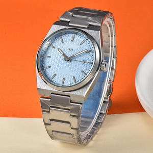 Montre à quartz de luxe pour homme Sanduo, écologique, étanche 30M, bracelet en acier inoxydable, cadran 41mm, affichage à aiguilles, garantie 1 an - Product Image 1