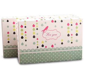 กล่องกระดาษสำหรับใส่เบเกอรี่พร้อมพิมพ์ลายสวยงามกล่องใส่ขนม - Product Image 2