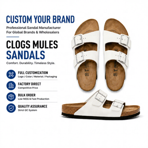 Sandalias Birks <span class=keywords><strong>Arizona</strong></span>, Zapatos Birken Garden, Doble Correa, Corcho y Cuero, para <span class=keywords><strong>Mujer</strong></span> y Hombre, Sandalias Birks, Mules, Zuecos, Sandalias de Playa - Product Image 1