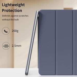 Funda de Cuero PU Ligera con Fijación Magnética y Soporte Tríptico Bidireccional para iPad 11 A16/10.ª Generación con Función de Activación/Suspensión Automática - Product Image 4